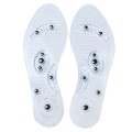 1 Pair Male Magnetic Therapy Massage Insoles Foot Pain Relief Relax Adjustable Pads