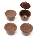 4Pc Set Reusable Coffee Capsules / Coffee Filter for Dolce Gusto Machine : Perfect Timing