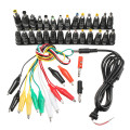 37Pcs Universal AC DC Jack Charger Connector Plug AC DC Power Adapter with Cable