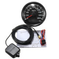 Stainless GPS Speedometer Waterproof Digital Gauge 85mm 200 KM/H