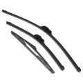 et Front/Rear Windscreen Wiper Blades Right Driver For Ford Fiesta 02-