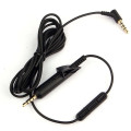 3.5mm Audio Cable Replacement 1.5m Cord Wire with Mic For Bose Quiet Comfort QC15 QC2 Headphone
