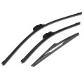et Front/Rear Windscreen Wiper Blades Right Driver For Ford Fiesta 02-