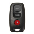 3 Button Remote Key Case Fob Shell For Mazda 3 6 MPV Protege 5