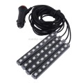4 in 1 4.5W 36 SMD-5050-LEDs RGB Car Interior Floor Decoration Atmosphere Neon Light Lamp