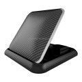 Car Carbon Fiber Texture Silicon Mobile Phone Holder for 3.5-6.8 inches Cellphone