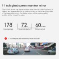 Xiaomi Youpin JADO G850C 1440P 11 inch Streaming Media Rearview Mirror Recorder