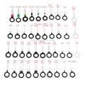 59 in 1 Car Plug Circuit Board Wire Harness Terminal Extraction Pick Connector