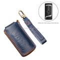 Hallmo Car Cowhide Leather Key Protective Cover Key Case for Trumpchi GS4 2021 B