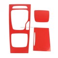 3 in 1 Car Carbon Fiber Gear Panel Decorative Sticker for Buick Regal 2017-2021