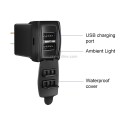 Car 3.1A USB Double-sided Mobile Phone Charger for Toyota