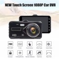 X97 4 inch Front and Rear Dual-recording HD 1080P Night Vision Driving Recorder
