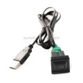 Car Center Console CD Reserved Position Modified USB Interface Conversion Cable for Volkswagen Audi