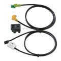 Car AUX USB Switch Holder + Cable Wiring Harness for Volkswagen Magotan / Touran / Polo / Touran