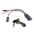 Car AUX Bluetooth Music Audio Cable + MIC for Alpine KCA-121B 9887/105/117/9855/305S