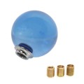 SK212-BL Car Modified Crystal Gear Stick Shift Knob with Adapters