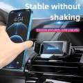 N7 Car Pure Electric Drive Locking Wireless Charger Holder (Black)