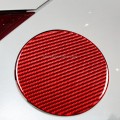 Car Carbon Fiber Fuel Tank Cap Decorative Sticker for Nissan 370Z / Z34 2009-