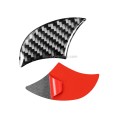 4 PCS / Set Carbon Fiber Car Front Middle Net Logo Decorative Sticker for Toyota 4Runner