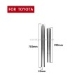 4 PCS / Set Carbon Fiber Car Door Inside Trim Decorative Sticker for Toyota 4Runner 2010-2020