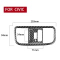 2 in 1 Car Carbon Ceiling Light Panel Decorative Sticker for Honda Civic 8th 2006-2011