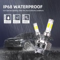 M5 H7 2 PCS DC9-36V / 25W / 6000K / 2500LM IP68 Waterproof Car LED Headlight(Cold White Light)