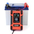 FOXSUR 12A / 12V / 24V Car / Motorcycle 7-stage Lead-acid Battery AGM Charger