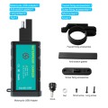 WUPP ZH-1422C1 Motorcycle Square Dual USB Fast Charging Charger with Switch + Integrated SAE Socket