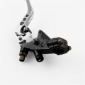 Universal 7 / 8 inch 22mm Modified Motorcycle Adjustable Brake Clutch Handbrake (Silver)