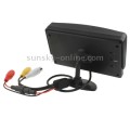 4.3 inch TFT LCD Car Rearview Monitor with Stand and Sun Shade(Black)