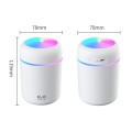 Colorful Cup Humidifier USB Car Air Purifier(Navy)