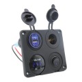 Automobile Motorcycle Ship Modified Voltage Measuring Machine Switch 4In1 Combined Panel