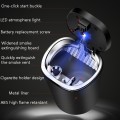 2 PCS  Car Ashtray With Cover Hanging Invisible With LED Light Car Ashtray(Board )