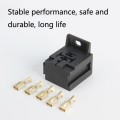 20 Sets D2K5PS 5-pin Automotive Plastic Handle Relay Socket with Terminal