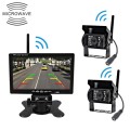 Wireless Dual Cameras Rear View Camera Infrared Night Vision Rear View Parking Reversing System