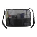 Universal Car 3 Pockets Sundries Hanging Storage Bag (Black)