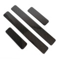 4 in 1 Car Carbon Fiber Welcome Pedal Panel Decorative Sticker for WEY TANK 300