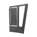 Car Carbon Fiber Gear Panel Decorative Sticker for Audi A6L / A7 2019-, Right Drive