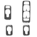 4 in 1 Car Carbon Fiber Door Set A Decorative Sticker for Volvo XC90 2003-2014