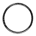 Car Carbon Fiber Steering Wheel Circle Decorative Sticker for Mazda