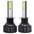 P1 H1 1 Pair 9V-36V / 36W / 6000LM IP68 Green Lime Light Waterproof Car LED Headlight