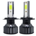 P1 H7 1 Pair 9V-36V / 36W / 6000LM IP68 Green Lime Light Waterproof Car LED Headlight