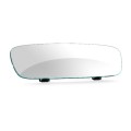 3R-338 Curved Mirror 270mm Car Rearview Retrofit Frameless Clear Large Mirror(White)