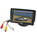 4.3 inch TFT LCD Car Rearview Monitor with Stand and Sun Shade(Black)