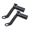 2 PCS Handle Install Transfer Frame Metal Motorcycle Rearview Mirror Fixed Bracket
