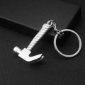10 PCS Tool Metal Keychain Car Key Ring Pendant