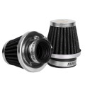 2 PCS Mushroom Head Filter Motorcycle Air Filter Modification Accessories, Size: 48mm