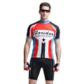 Forider Men Summer Sports Cycling Shorts Bicycle Jersey Quick Dry Cycling Short Sleeve Set Polyester