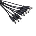 8 Way Power Supply Splitter Cable With For Security CCTV Camera