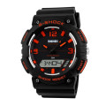 SKMEI 1057 Analog Digital Alarm Stopwatch Waterproof Men Sport Watch